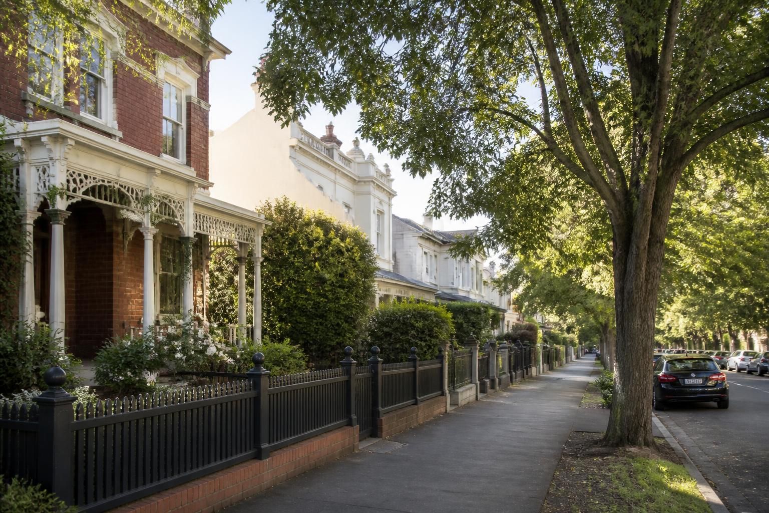 Welcoming Camberwell street with period homes and leafy surroundings.